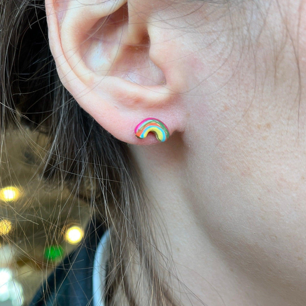 Susan Alexandra - Tiny Joy Stud Earrings - Shop Duet