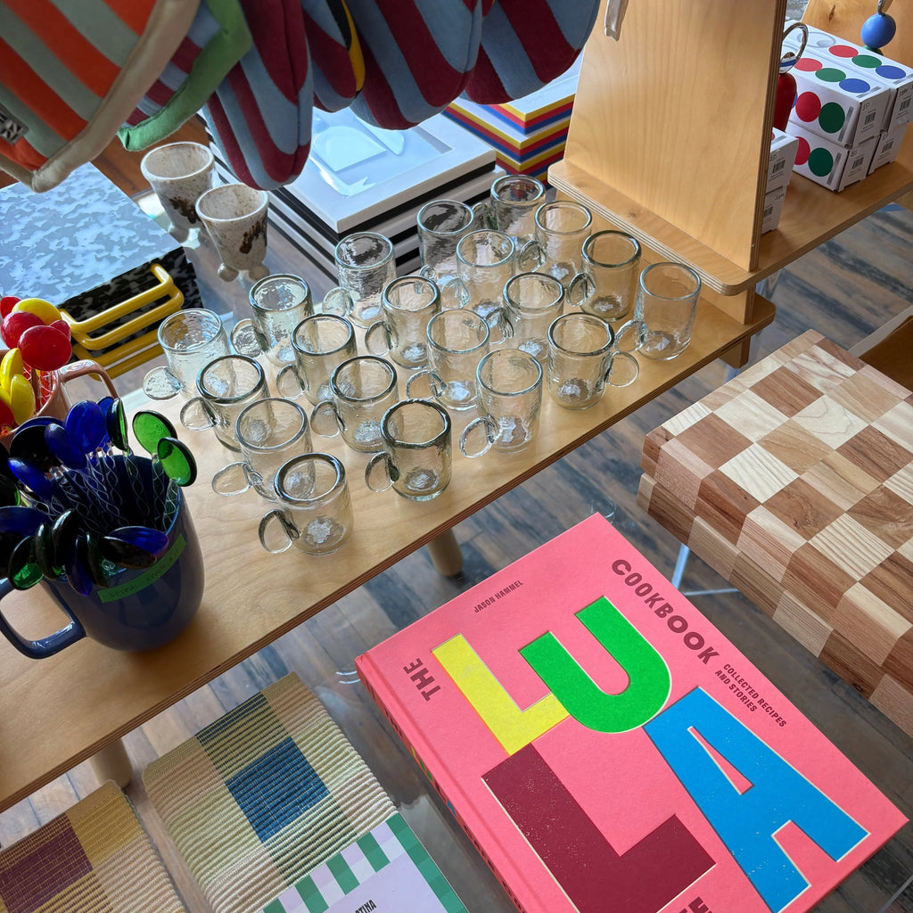 The Collective - Pebbled Footed Shot Glasses - Shop Duet