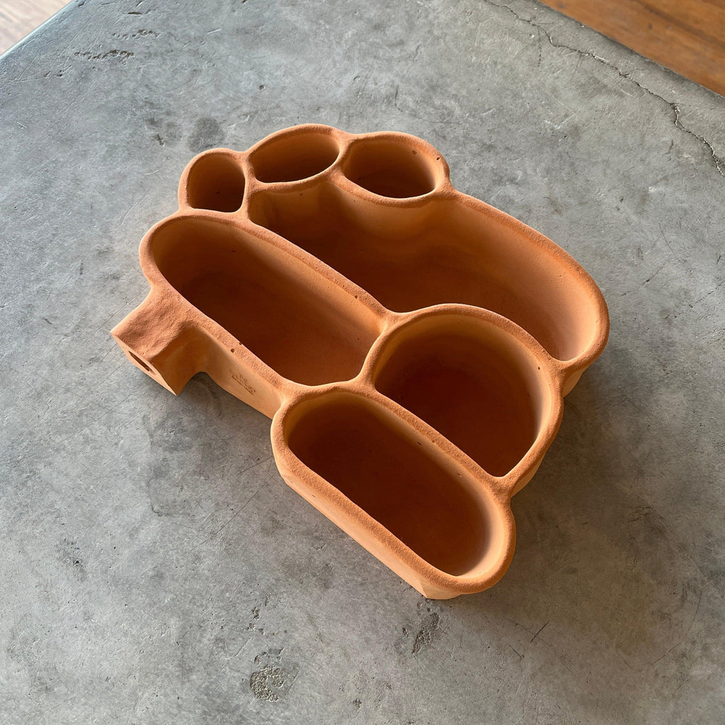 The Minimalist Ceramist - Cement Cave of Inspiration No. 1 Curio Shelf - Shop Duet