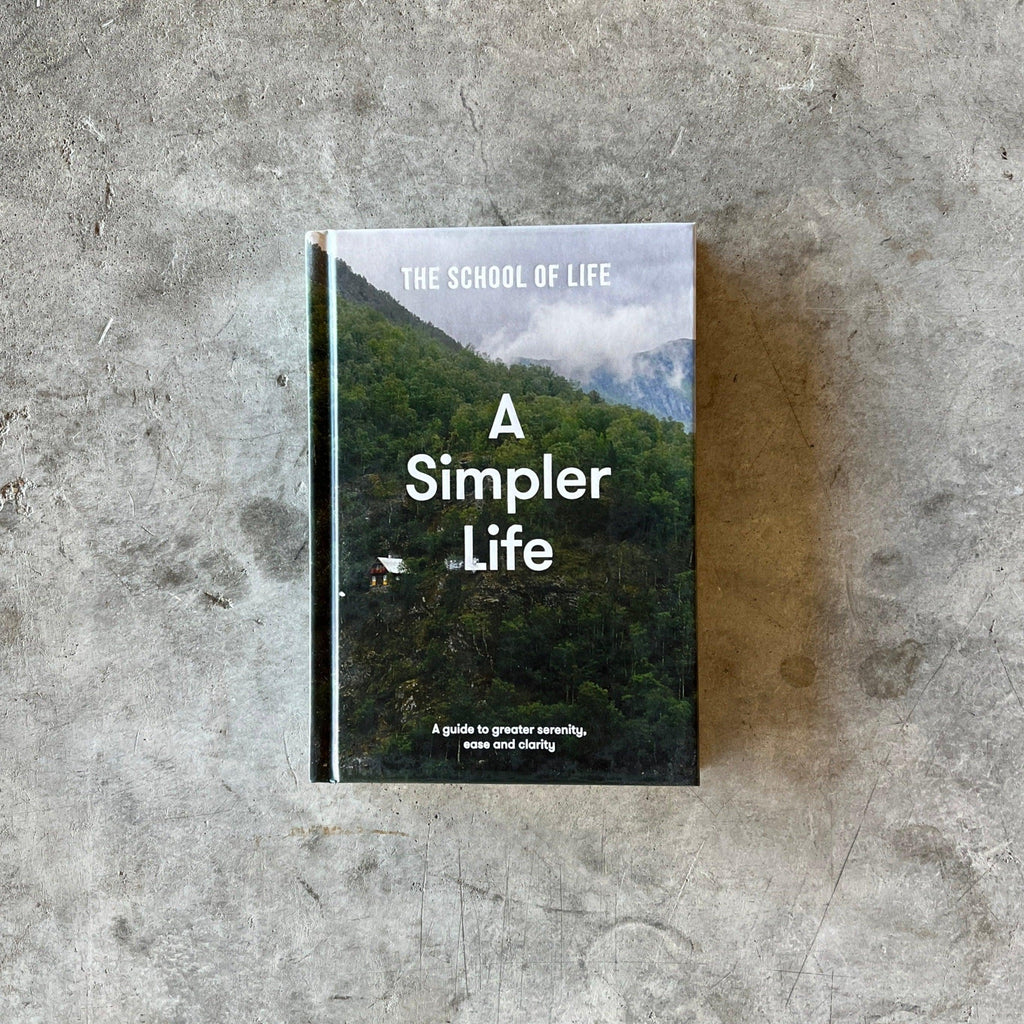 The School of Life - A Simpler Life Minimalist Guide - Shop Duet