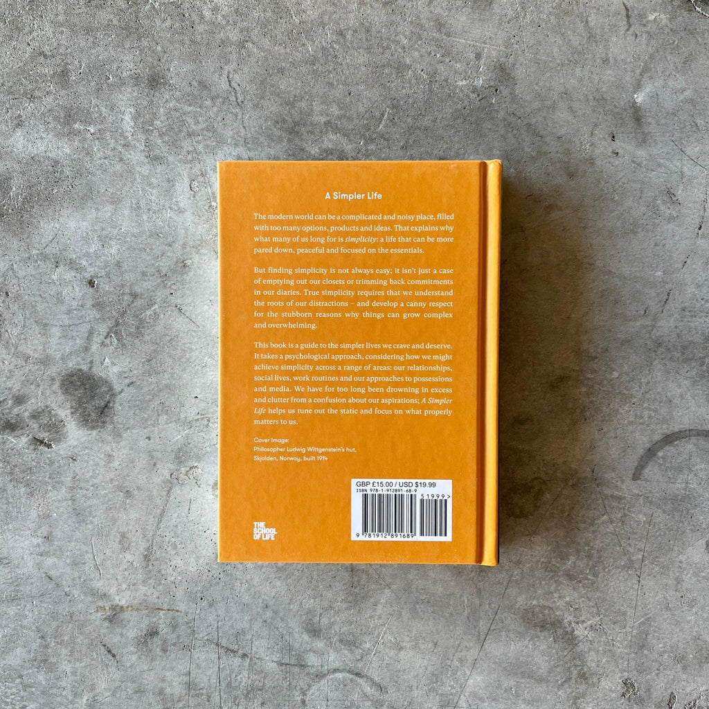 The School of Life - A Simpler Life Minimalist Guide - Shop Duet