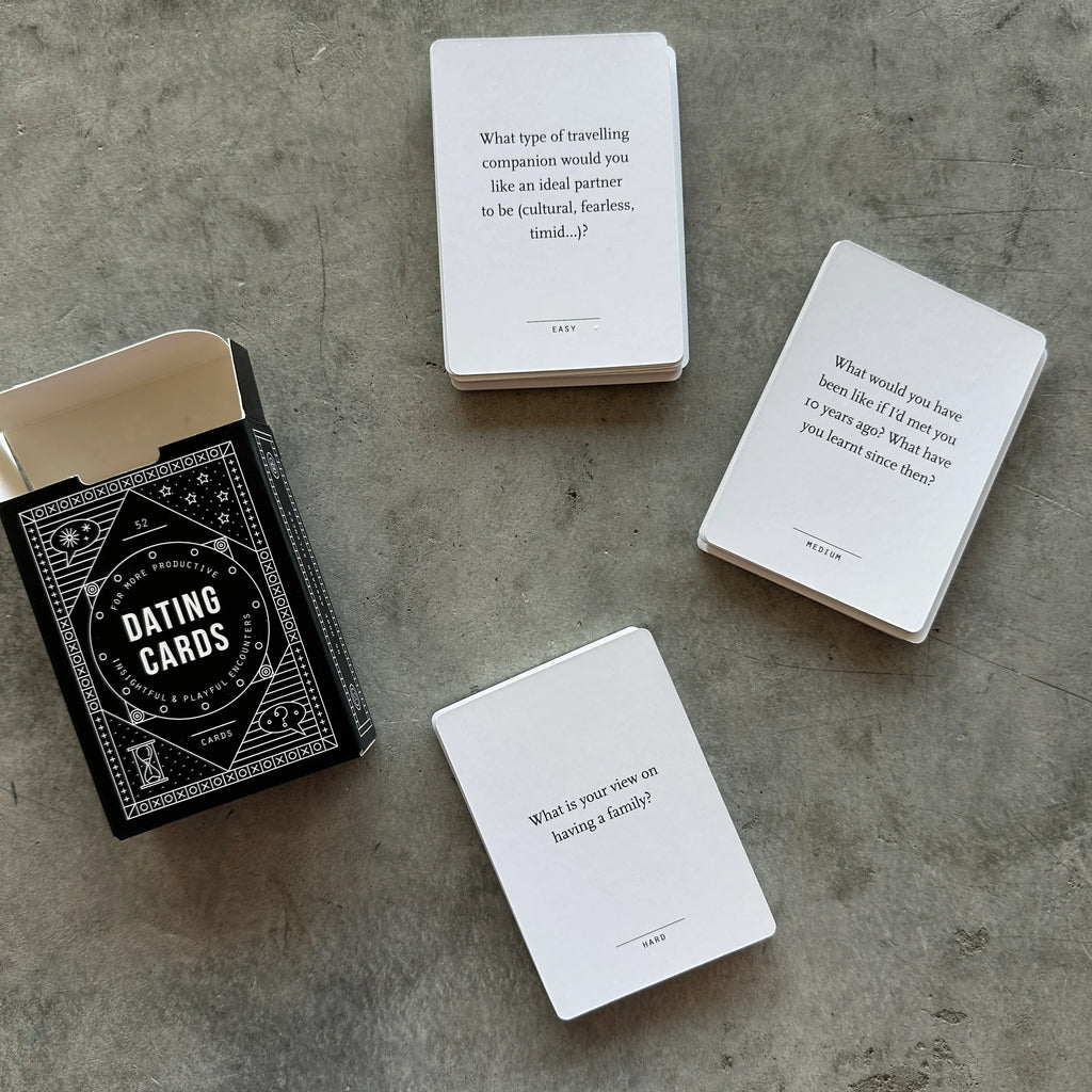 The School of Life - Dating Conversation Starter Cards - Shop Duet