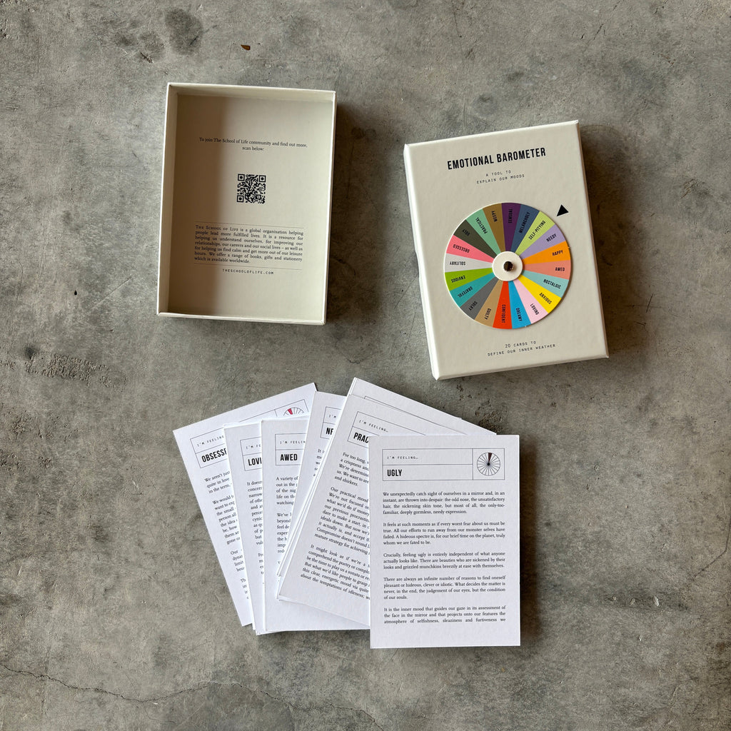 The School of Life - Emotional Barometer, Mood Tracker Cards - Shop Duet