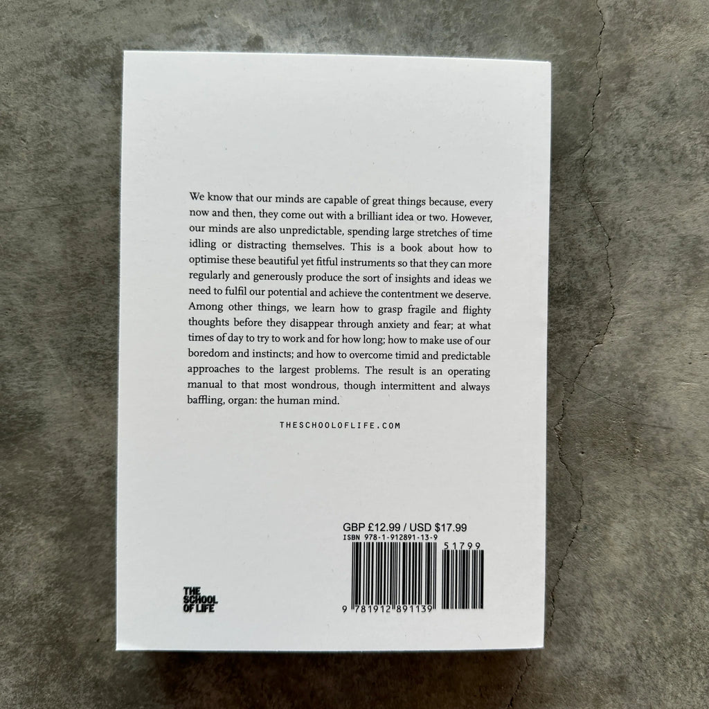 The School of Life - How to Think More Effectively Book - Shop Duet