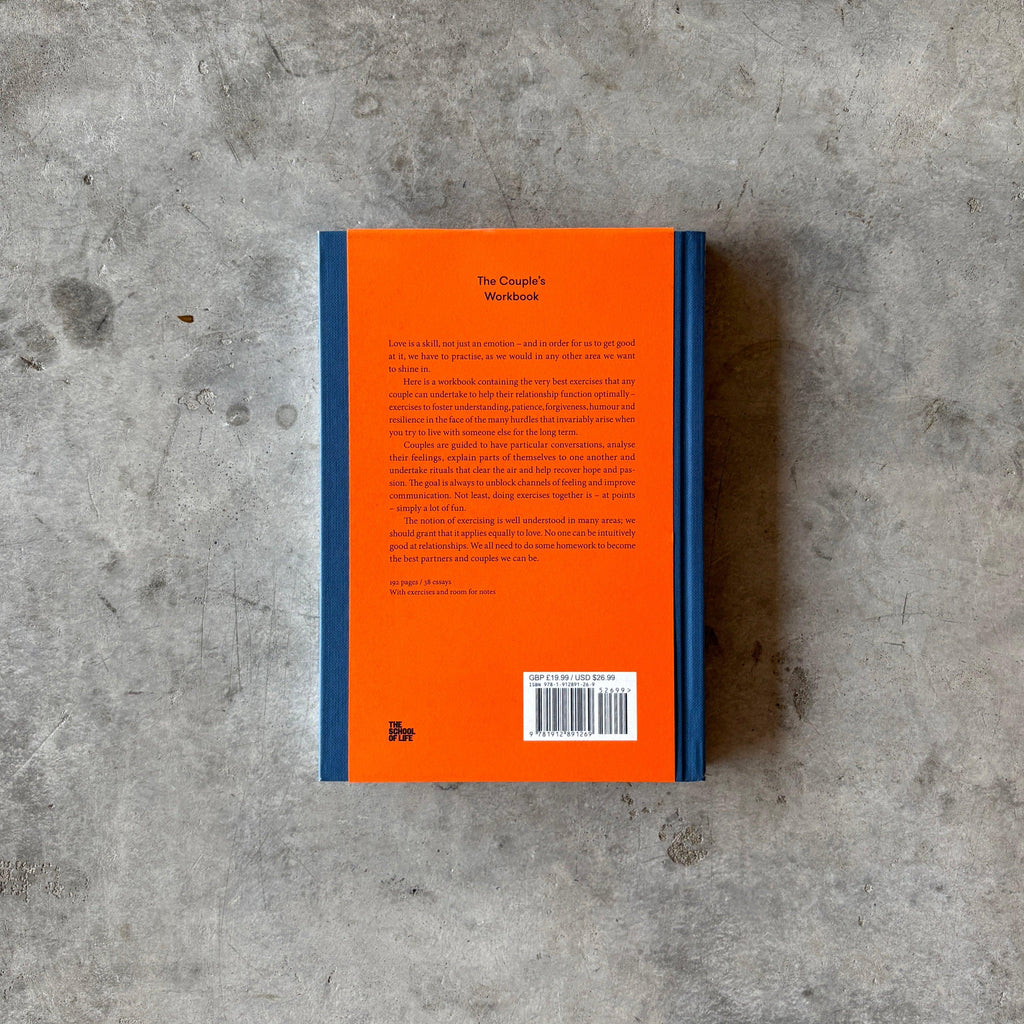 The School of Life - The Couple's Workbook, Relationship Building Journal - Shop Duet