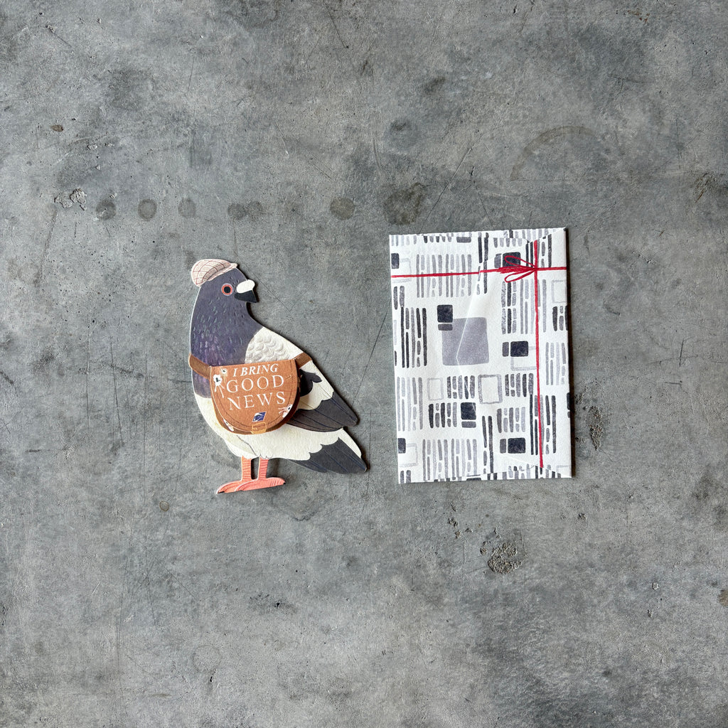 UWP Luxe - Messenger Pigeon Birthday Pop-Up Card - Shop Duet