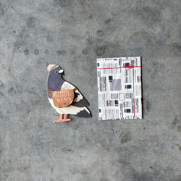 UWP Luxe - Messenger Pigeon Birthday Pop-Up Card - Shop Duet