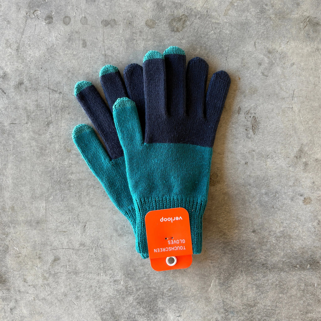 Verloop - Colorblock Knit Touchscreen Gloves - Shop Duet
