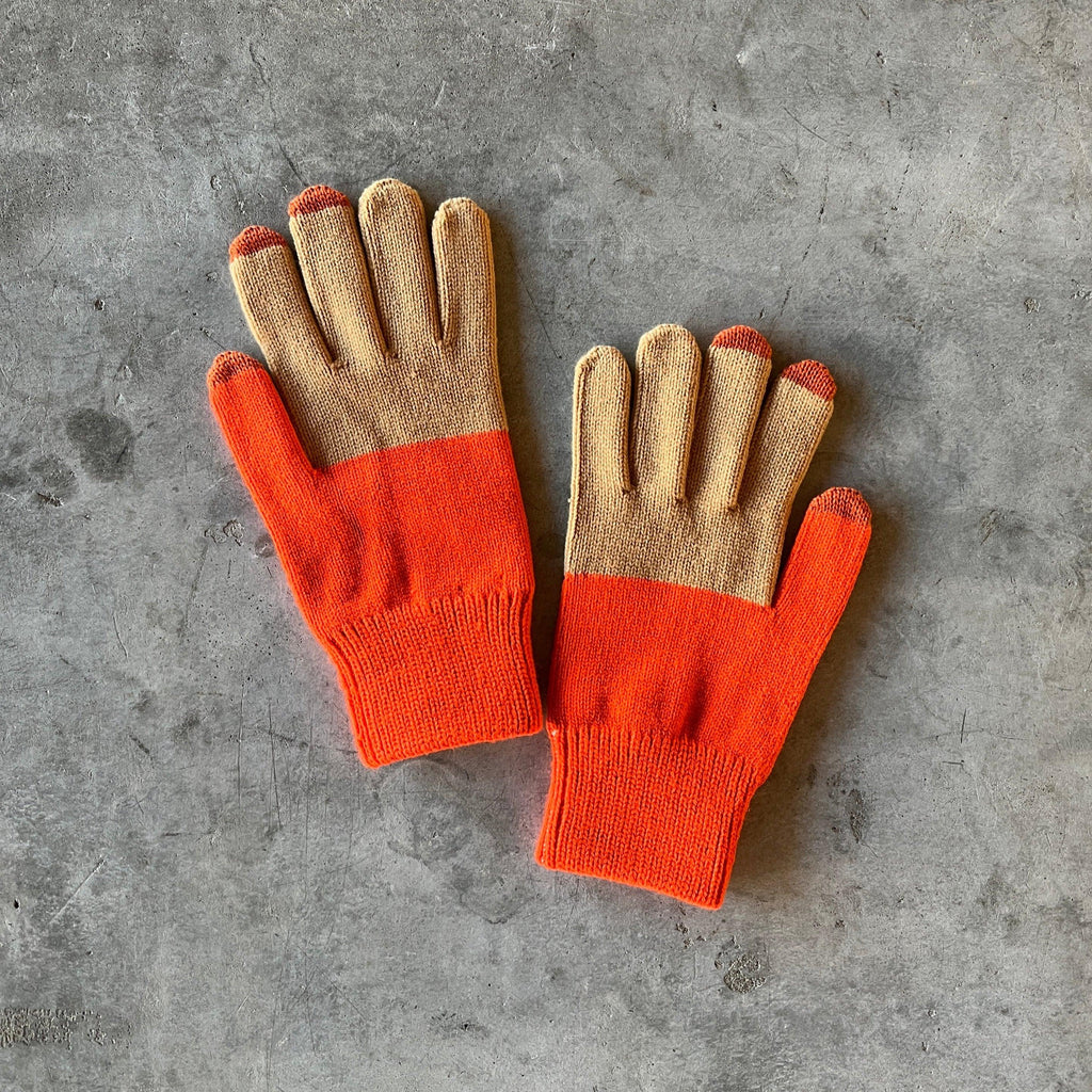 Verloop - Colorblock Knit Touchscreen Gloves - Shop Duet