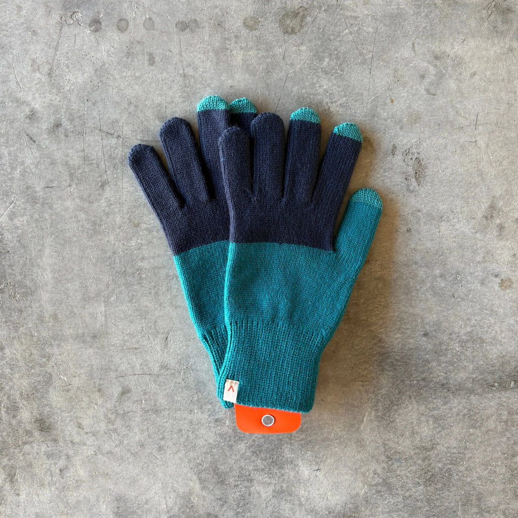 Verloop - Colorblock Knit Touchscreen Gloves - Shop Duet