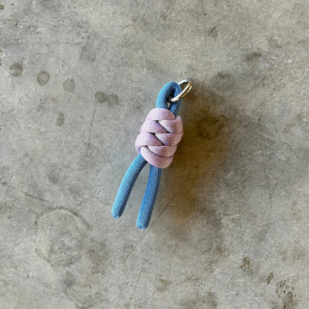 Verloop - Colorblock Knot Keychain - Shop Duet