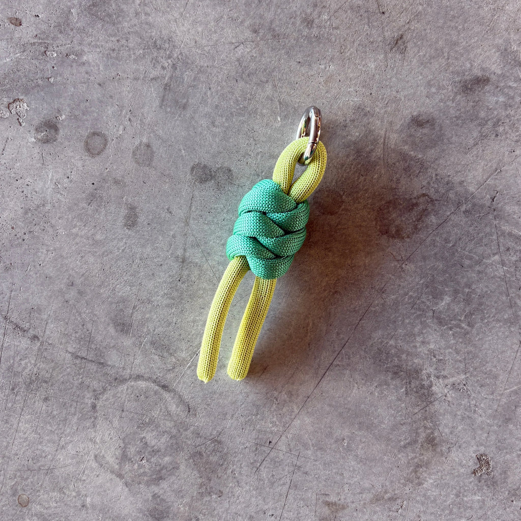 Verloop - Colorblock Knot Keychain - Shop Duet