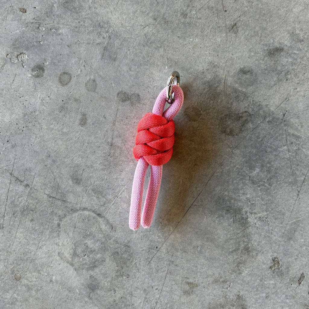 Verloop - Colorblock Knot Keychain - Shop Duet