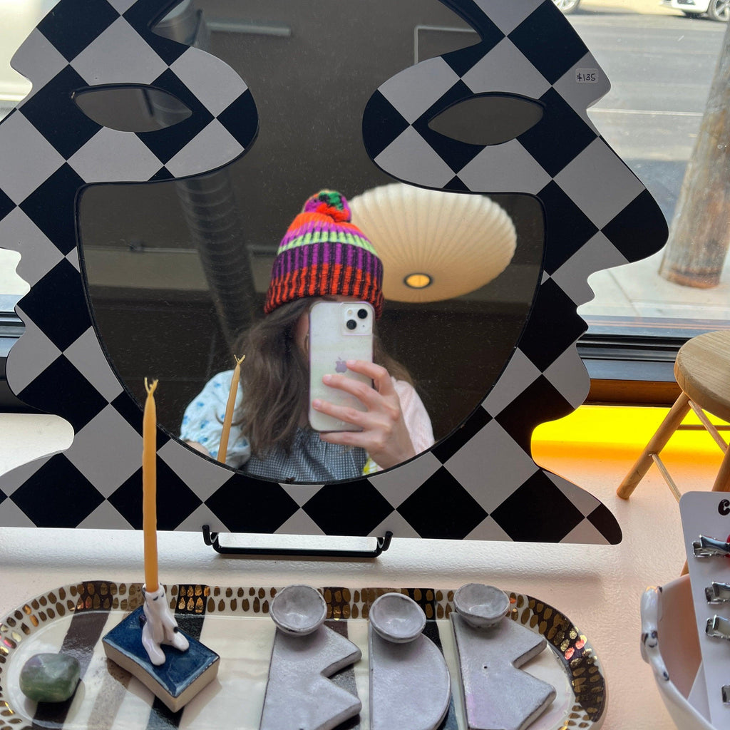 Verloop - Mosaic Stripe Pom Beanie - Shop Duet