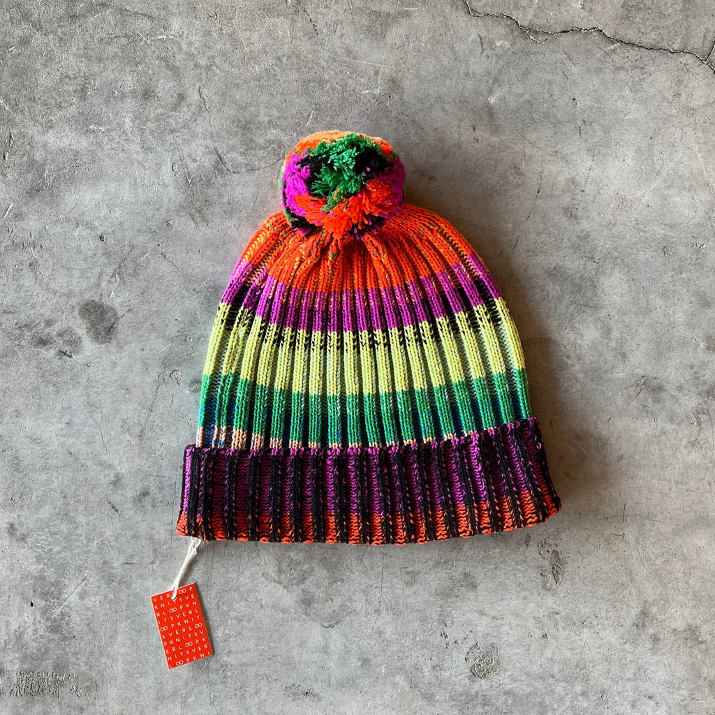 Verloop - Mosaic Stripe Pom Beanie - Shop Duet