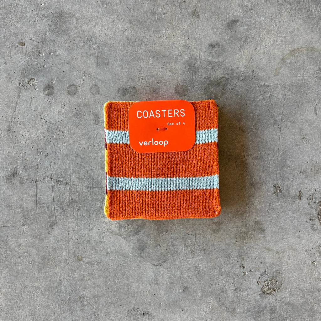 Verloop - Patchwork Stripe Coaster Set - Shop Duet