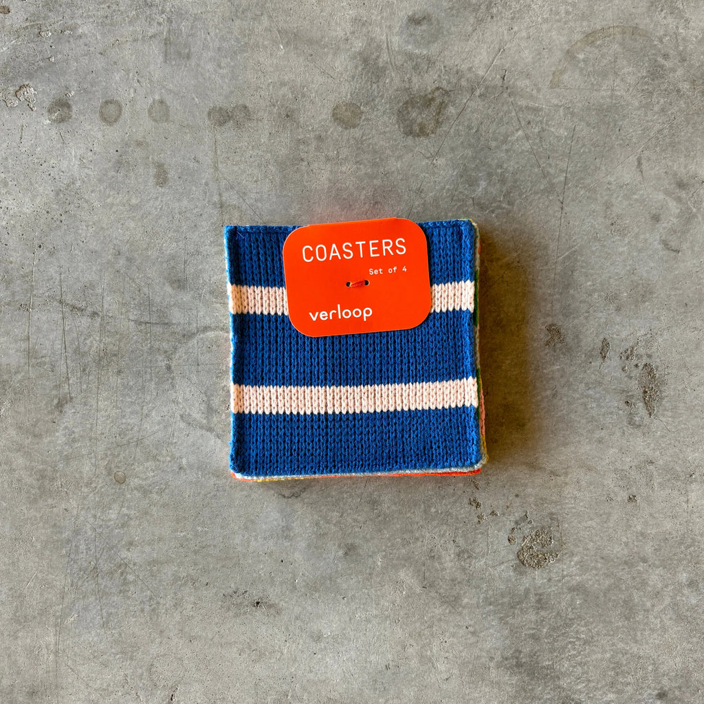 Verloop - Patchwork Stripe Coaster Set - Shop Duet