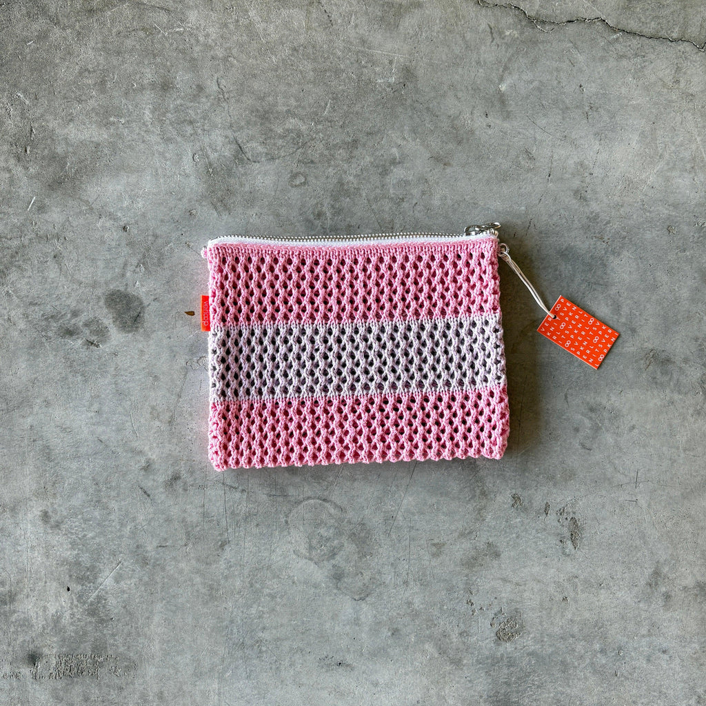 Verloop - Raffia Zipper Pouch - Shop Duet