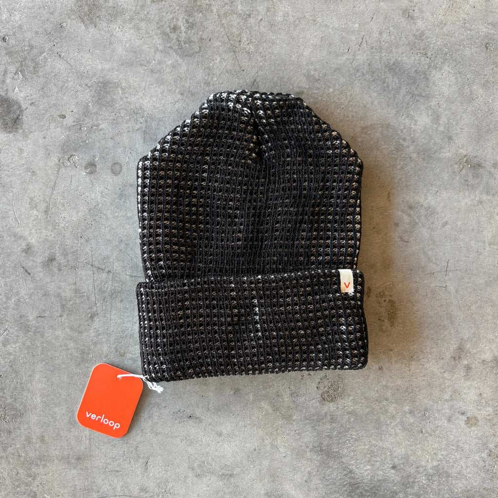 Verloop - Simple Grid Knit Beanie - Shop Duet
