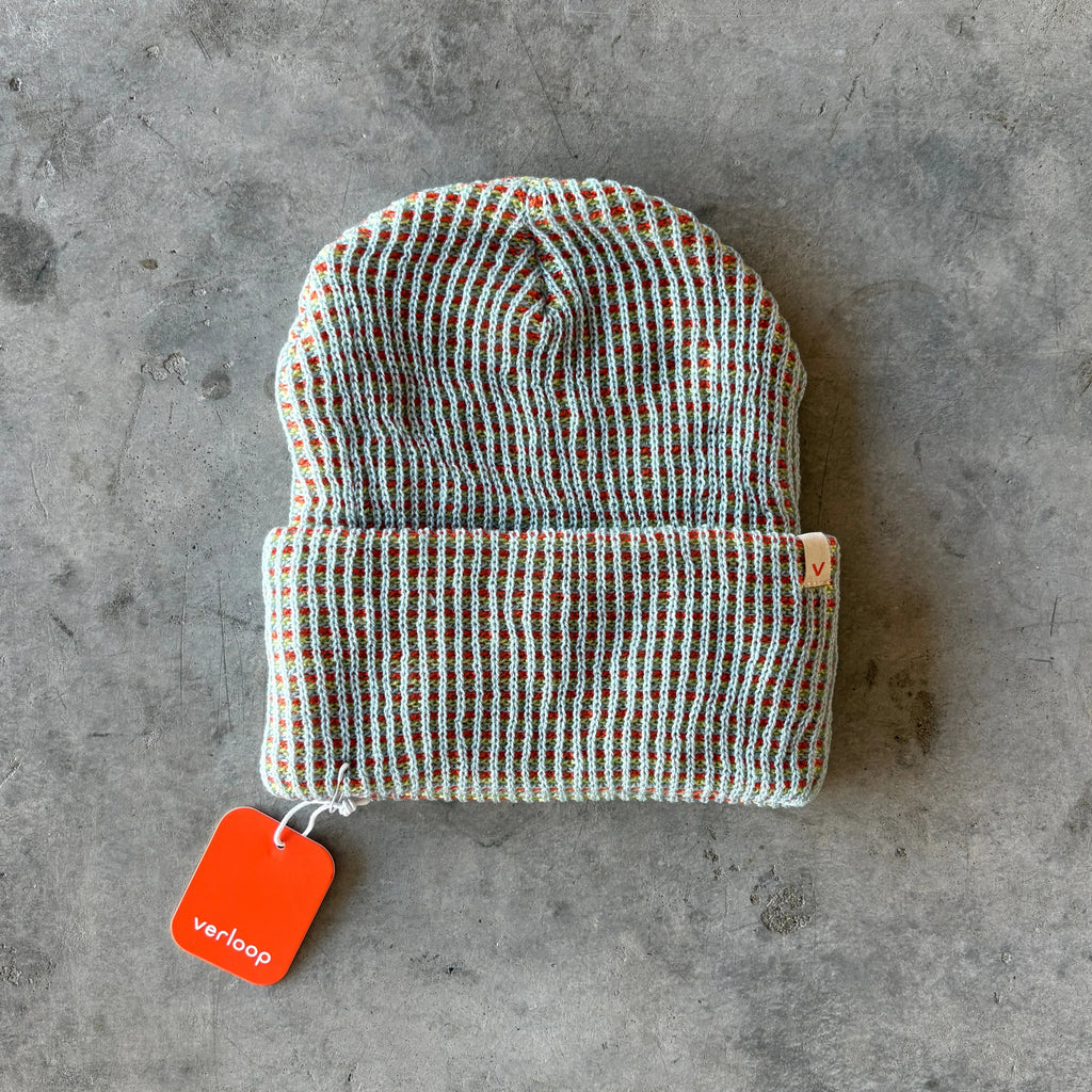 Verloop - Simple Grid Knit Beanie - Shop Duet