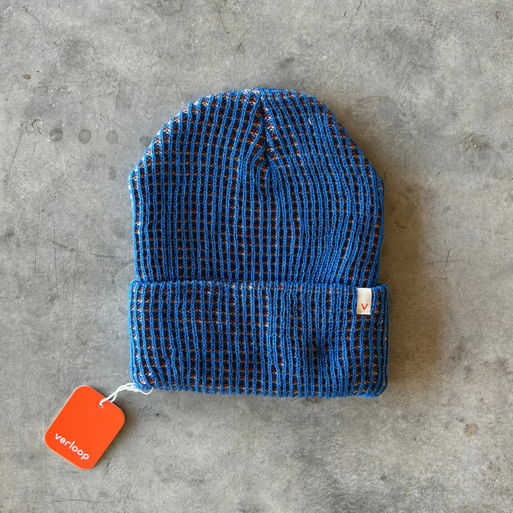 Verloop - Simple Grid Knit Beanie - Shop Duet