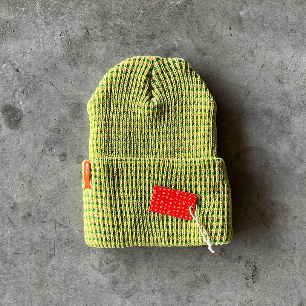 Verloop - Simple Grid Knit Beanie - Shop Duet