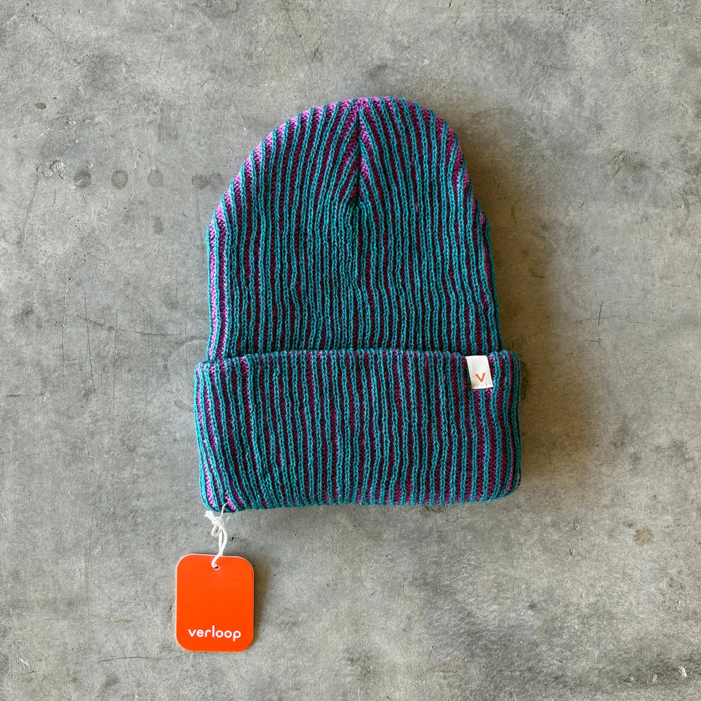 Verloop - Simple Rib Knit Beanie - Shop Duet