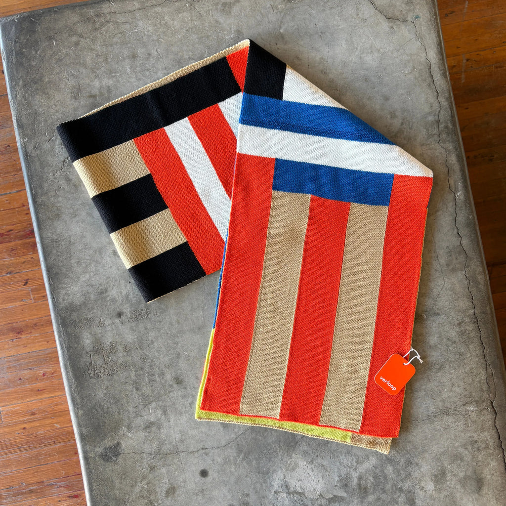 Verloop - Waterfall Stripe Big Scarf - Shop Duet