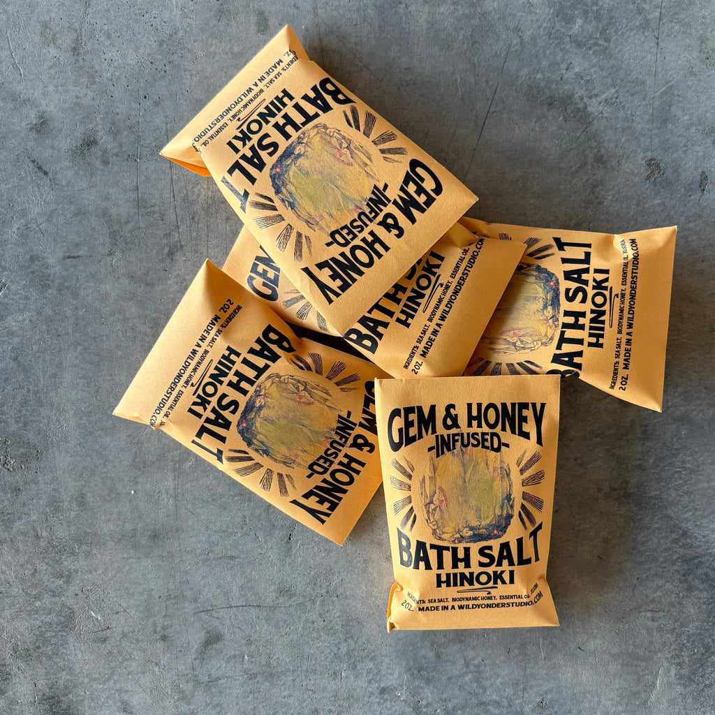Wild Yonder Studio - Hinoki Bath Soak or Body Scrub - Shop Duet