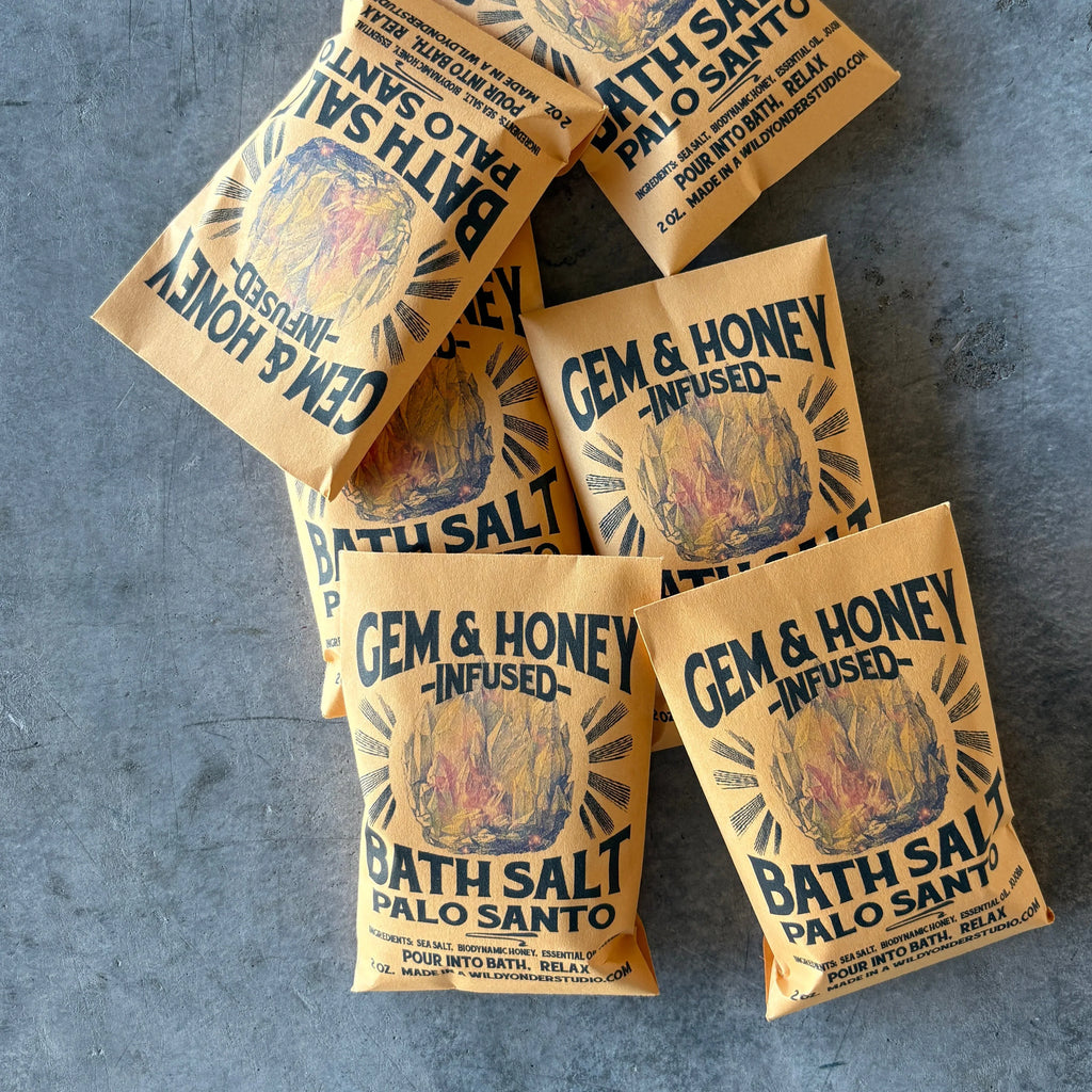 Wild Yonder Studio - Palo Santo Bath Soak or Body Scrub - Shop Duet