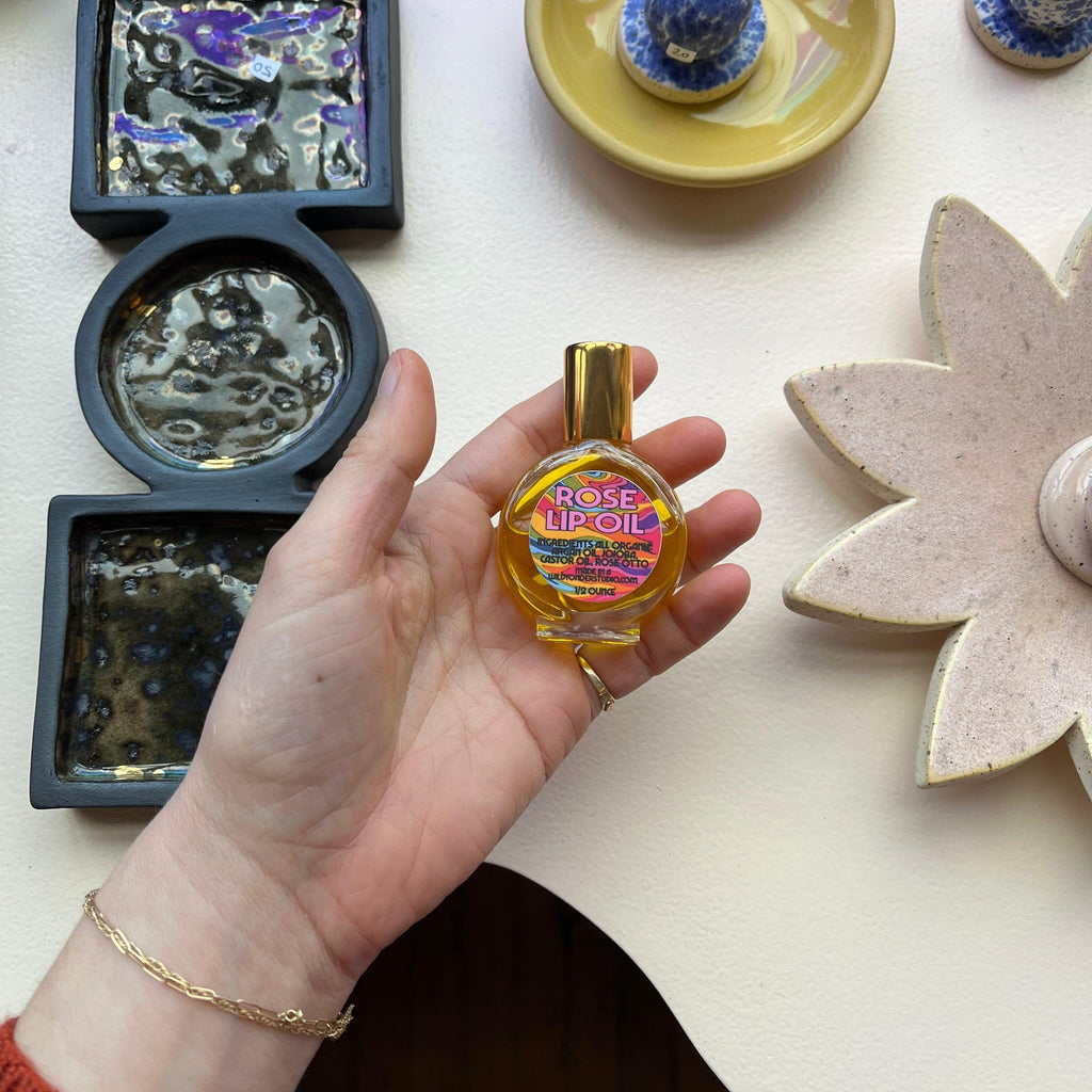 Wild Yonder Studio - Rose Lip Oil - Shop Duet