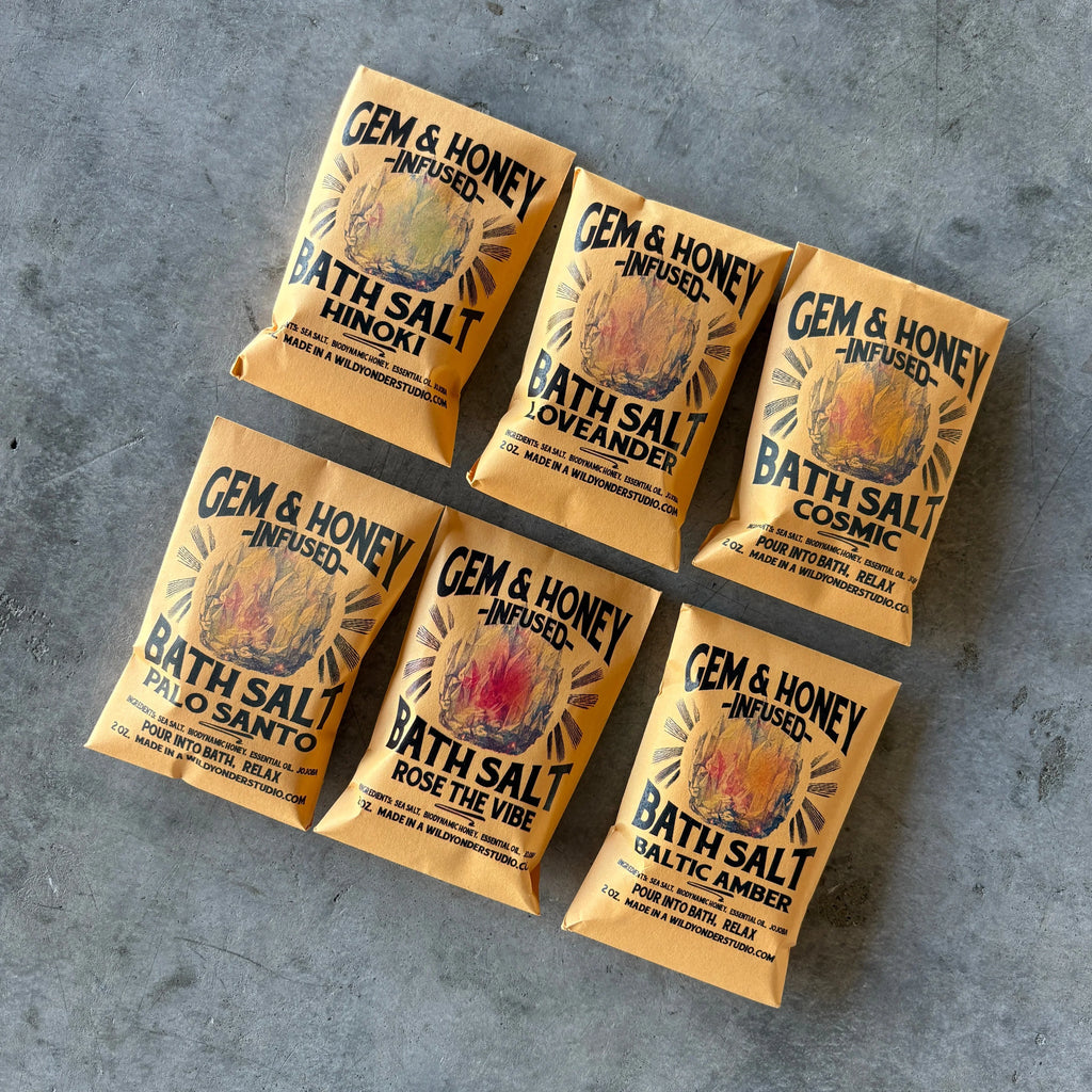 Wild Yonder Studio - Rose the Vibe Soak or Body Scrub - Shop Duet