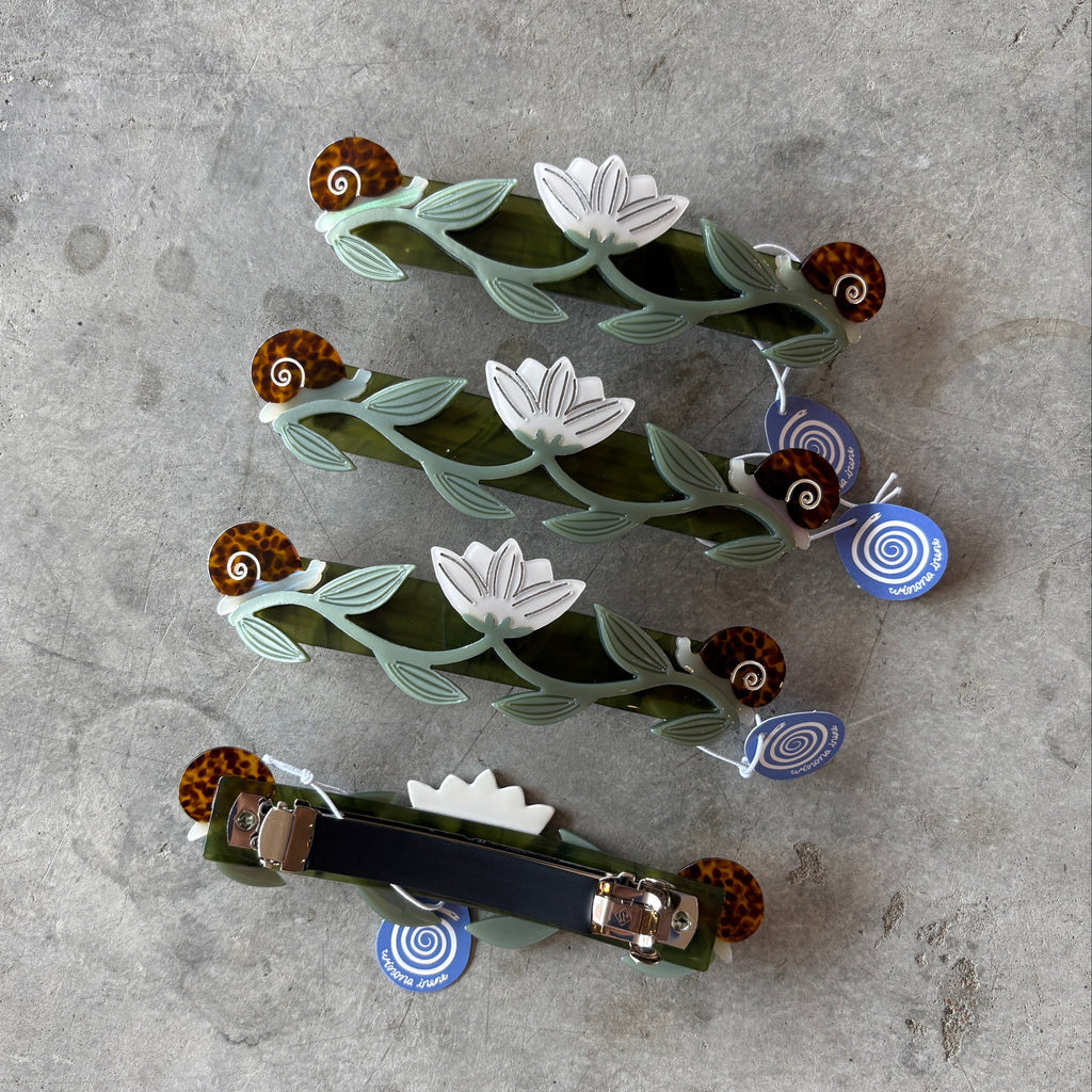 Winona Irene - Brocéliande French Hair Barrette - Shop Duet