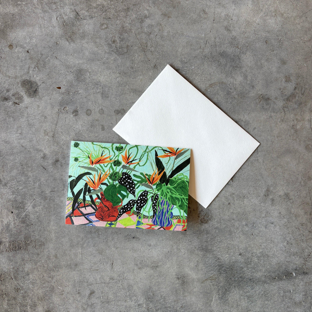 Wrap Magazine - ‘Birds of Paradise Flowers’ Art Card - Shop Duet