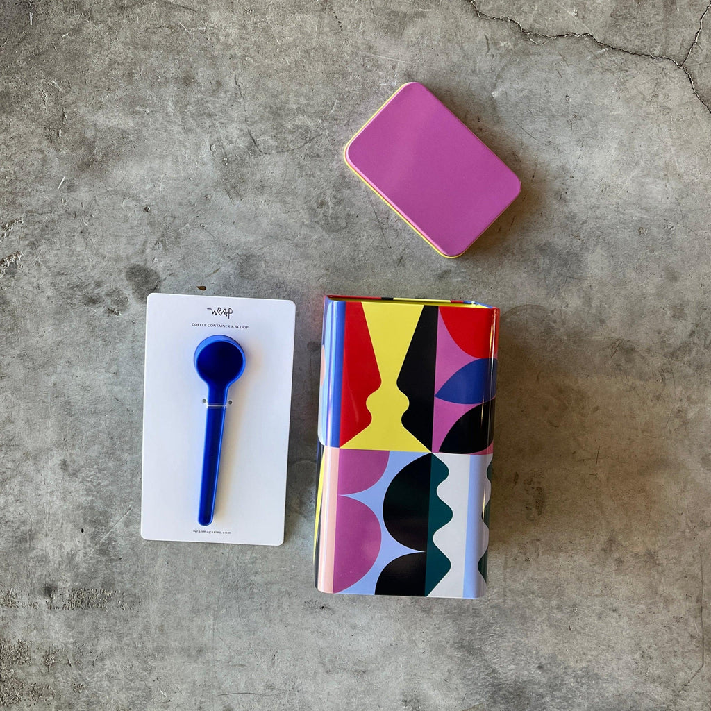 Wrap Magazine - Coffee Tin - Shop Duet