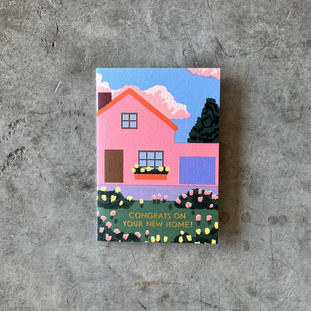 Wrap Magazine - ‘Congrats New Home’ Greetings Card - Shop Duet