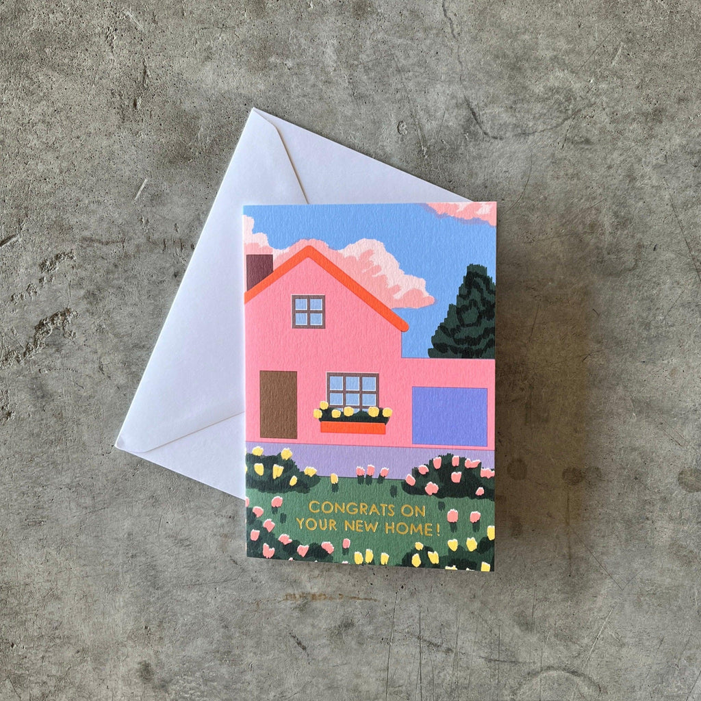 Wrap Magazine - ‘Congrats New Home’ Greetings Card - Shop Duet