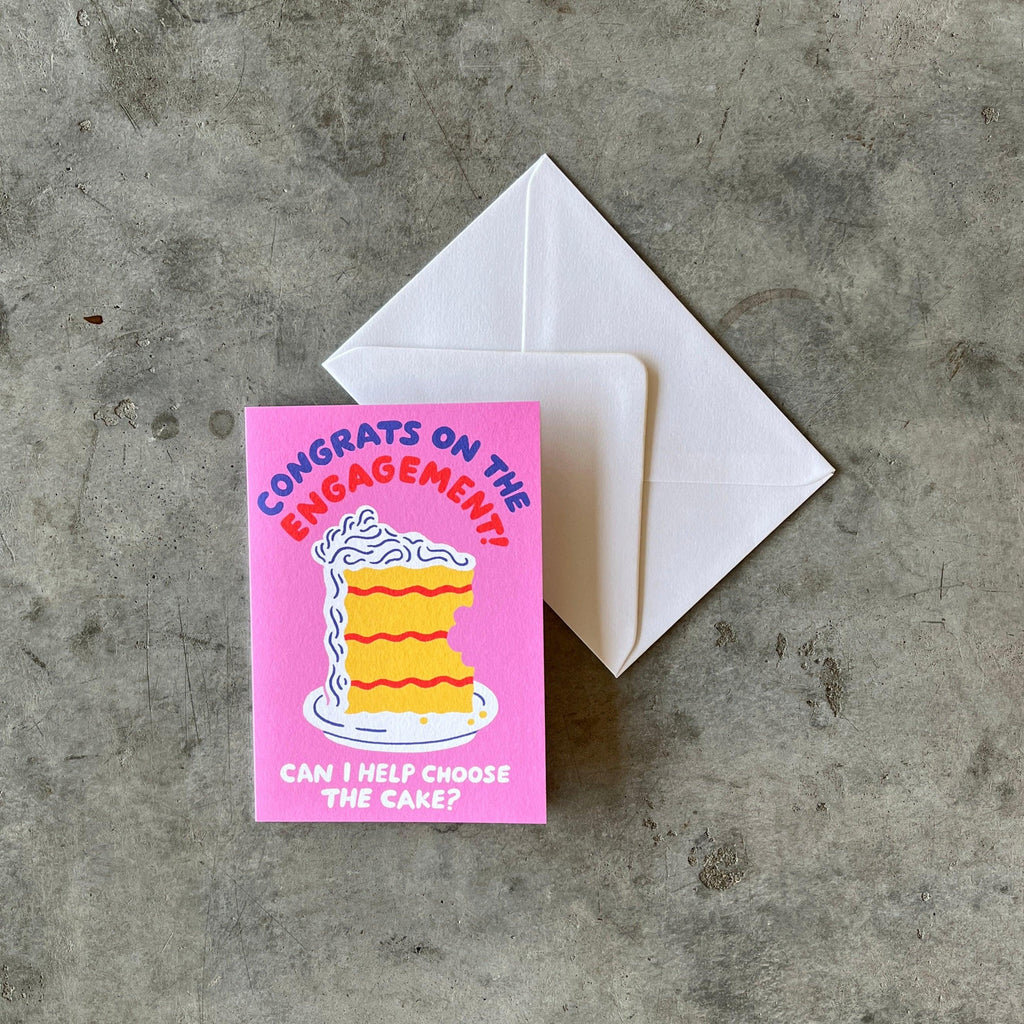 Wrap Magazine - 'Congrats On the Engagement!' Greetings Card - Shop Duet