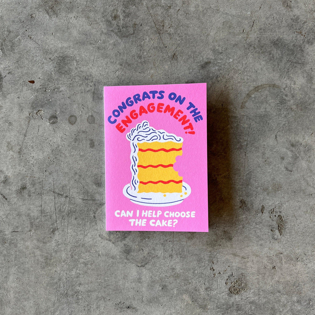 Wrap Magazine - 'Congrats On the Engagement!' Greetings Card - Shop Duet