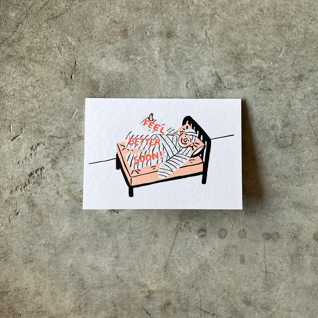 Wrap Magazine - 'Feel Better Soon' Greetings Card - Shop Duet