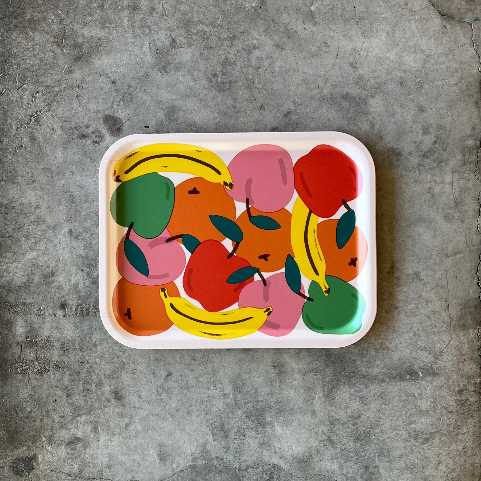 Wrap Magazine Fruit Bowl Serving Tray - Thumbnail 4