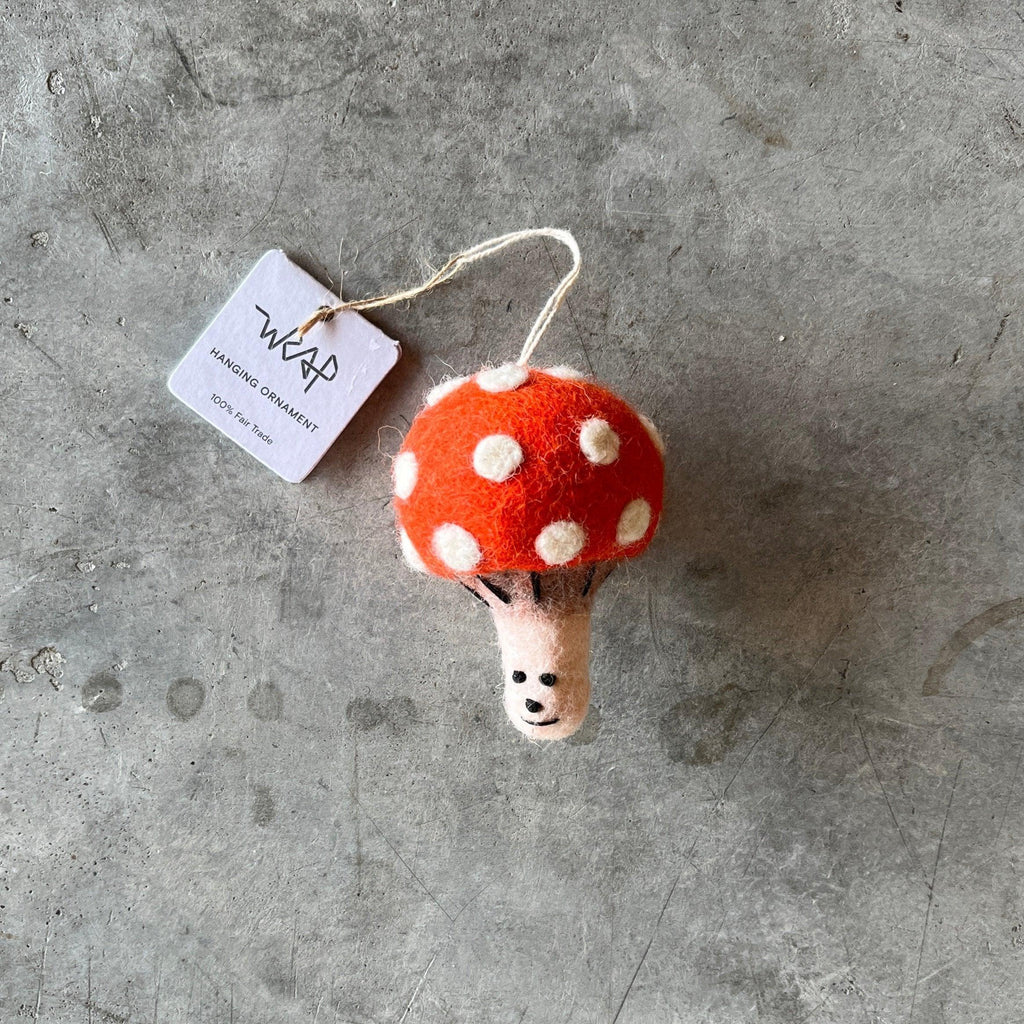 Wrap Magazine - Hanging Felt Ornament - Shop Duet