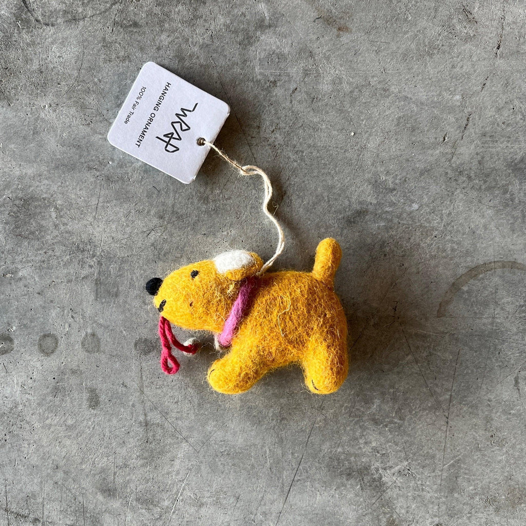 Wrap Magazine - Hanging Felt Ornament - Shop Duet