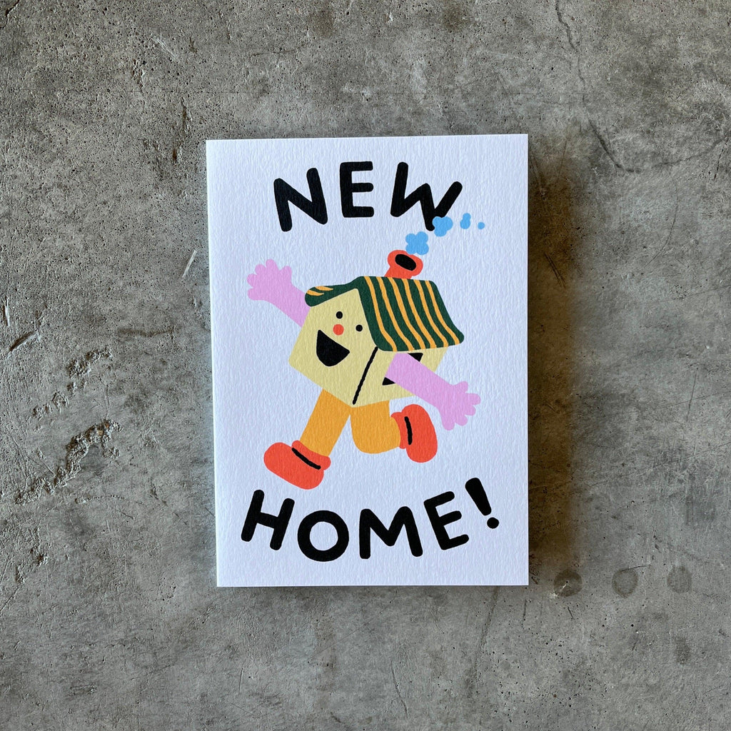 Wrap Magazine - 'Happy House' New Home Greetings Card - Shop Duet