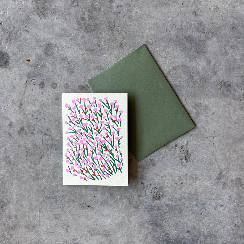 Wrap Magazine - ‘Meadow’ Greetings Card - Shop Duet