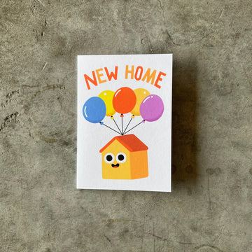 Wrap Magazine - 'New House Balloons' Greetings Card - Shop Duet