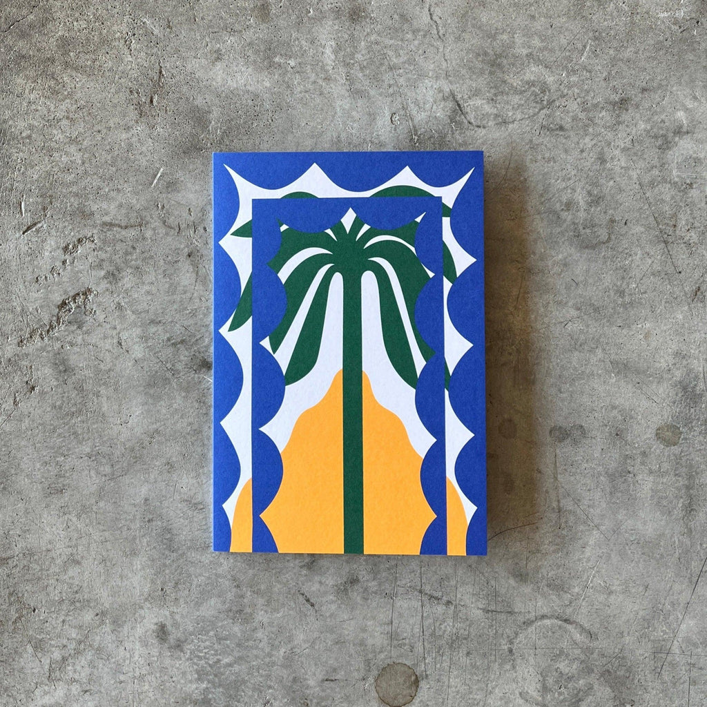 Wrap Magazine - 'Oasis' Art Card - Shop Duet