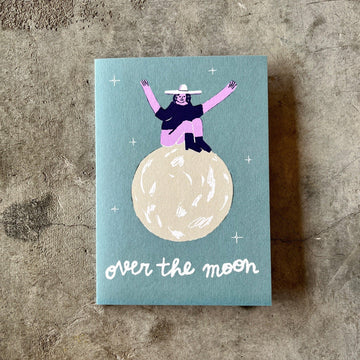 Wrap Magazine - ‘Over the Moon’ Greetings Card - Shop Duet