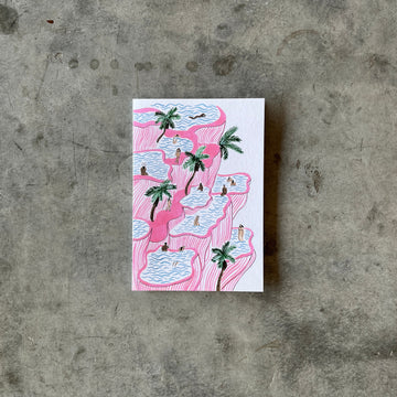 Wrap Magazine - Pamukkale Art Card - Shop Duet