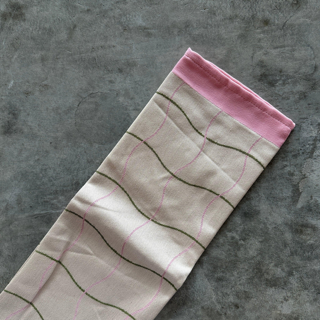 Wrap Magazine - Wave Grid Cotton Tea Towels - Shop Duet